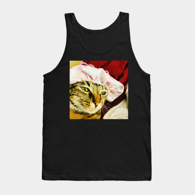 summer cat Tank Top by heyokamuse